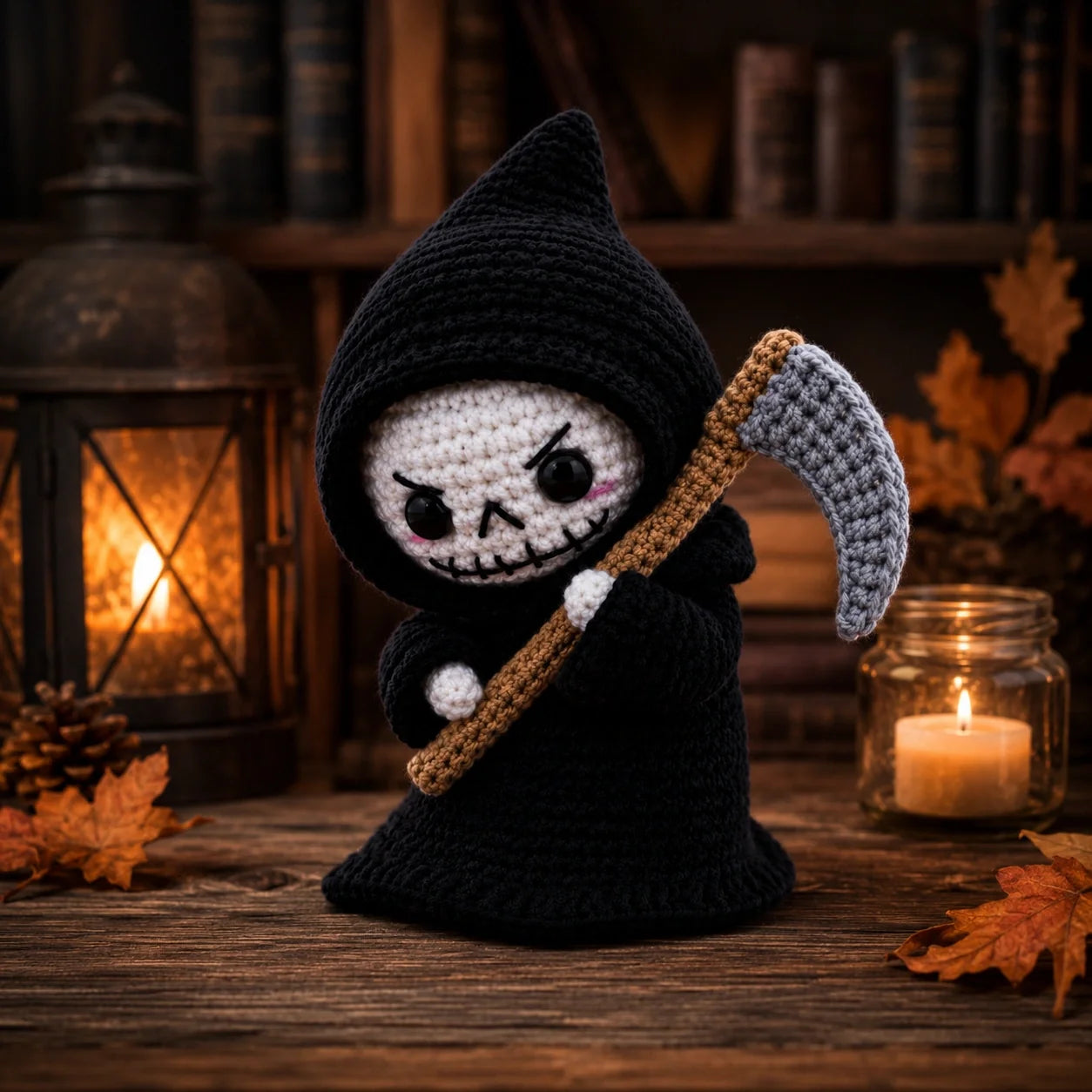 Grim Reaper Amigurumi Crochet Pattern