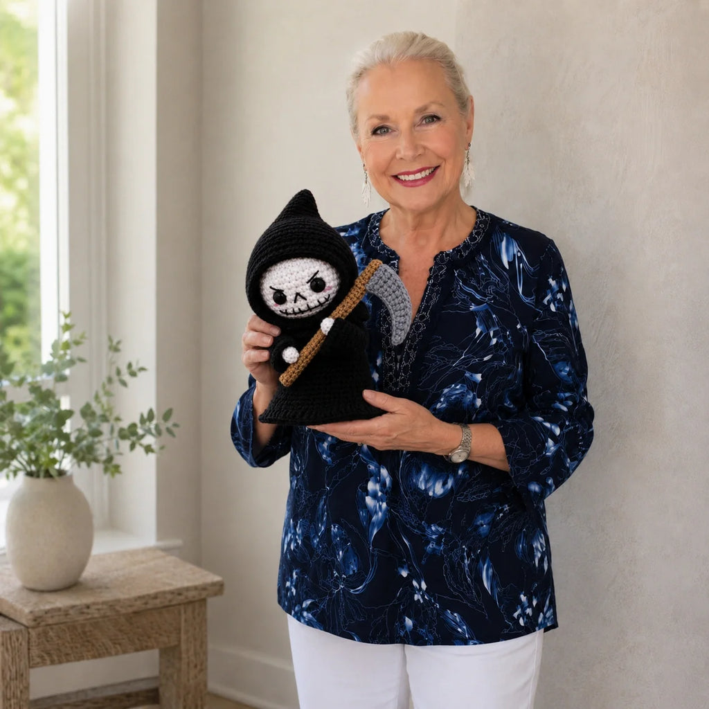 Grim Reaper Amigurumi Crochet Pattern