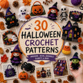 Halloween Amigurumi Crochet Pattern Set 🎃👻 - 30 Pattern