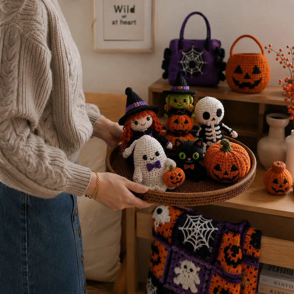 Halloween Amigurumi Crochet Pattern Set 🎃👻 - 30 Pattern