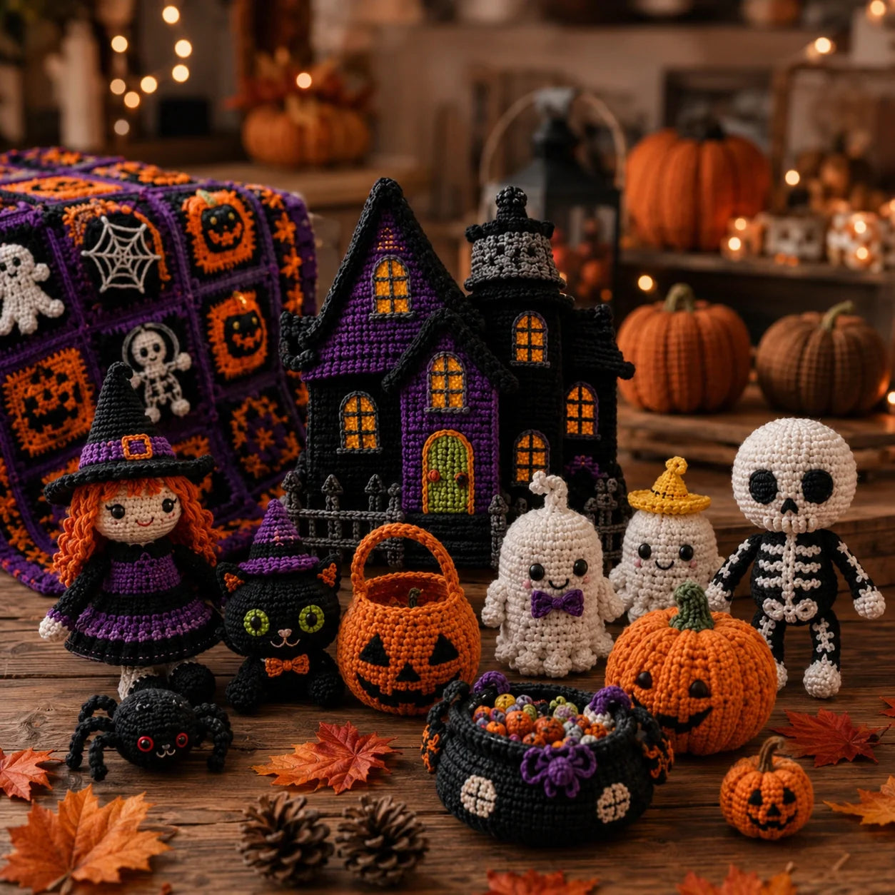 Halloween Amigurumi Crochet Pattern Set 🎃👻 - 30 Pattern