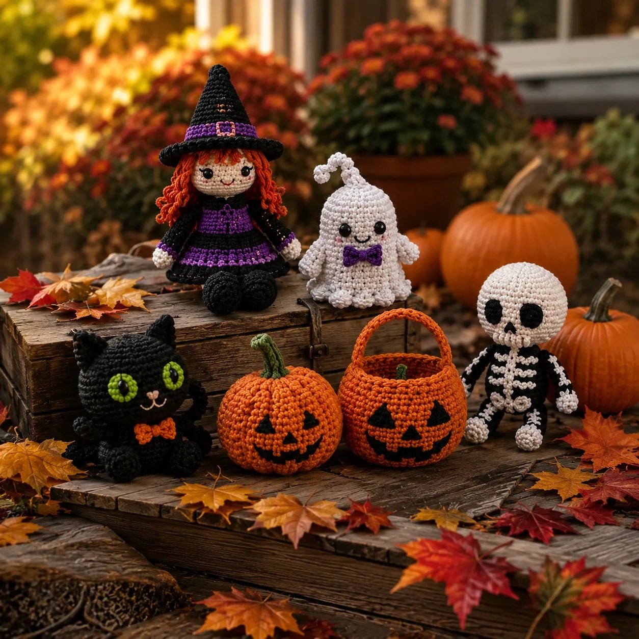 Halloween Amigurumi Crochet Pattern Set 🎃👻 - 30 Pattern