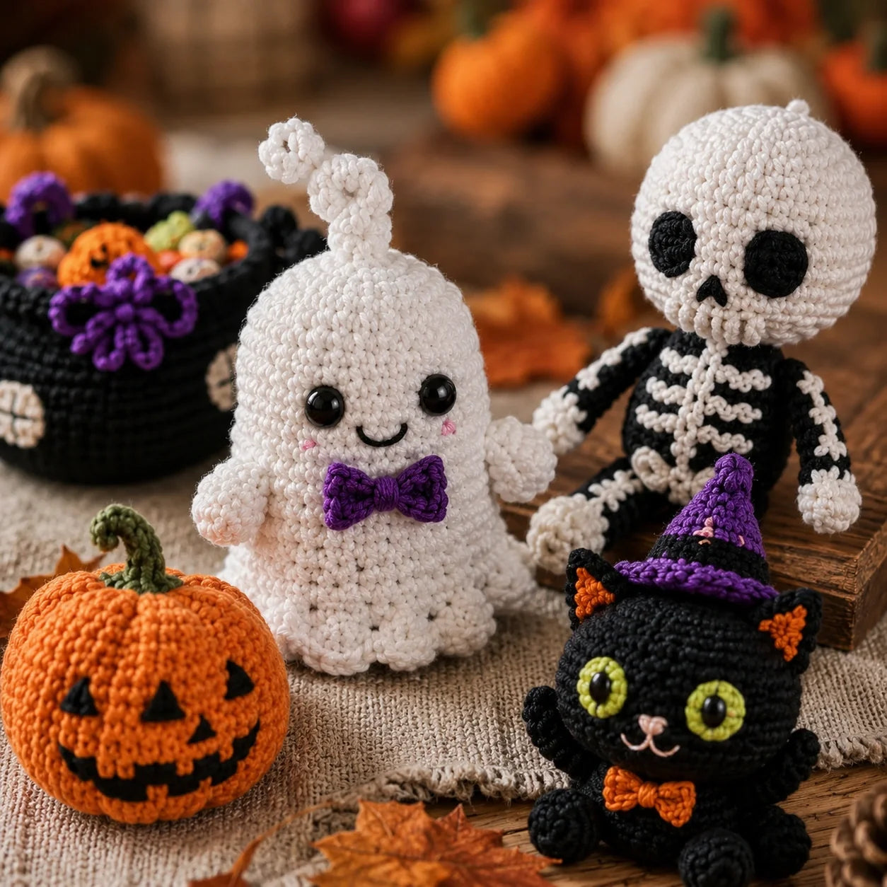 Halloween Amigurumi Crochet Pattern Set 🎃👻 - 30 Pattern