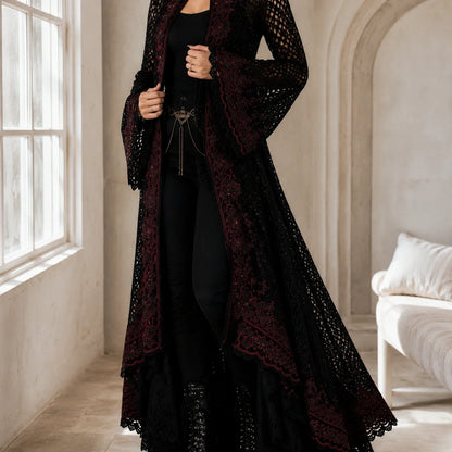 Gothic Crochet Dress Pattern  - 3 Victorian Dresses PDF, Adult Sizes