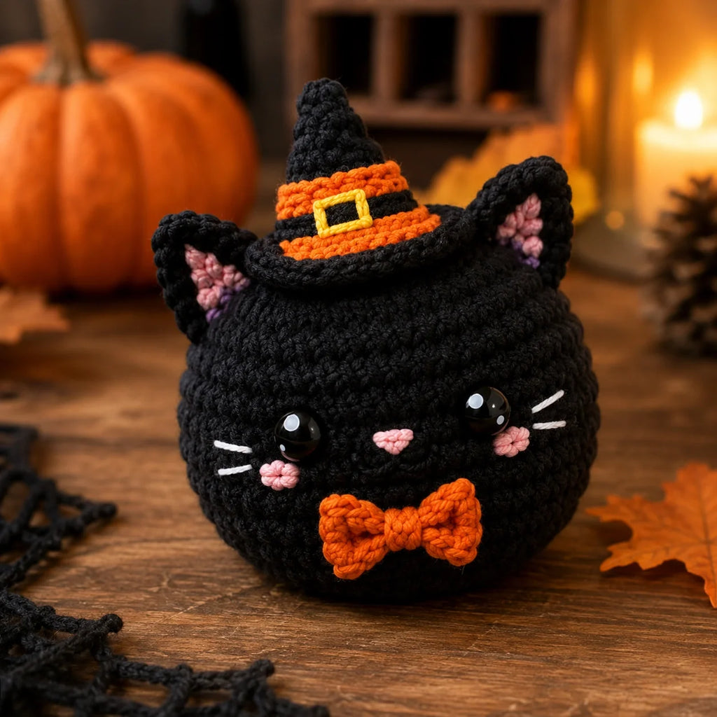 Kawaii Halloween Bao Bun Crochet Pattern Set - Amigurumi