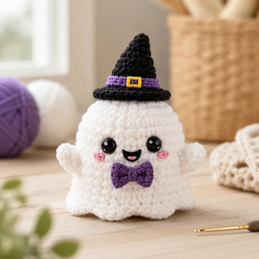 Kawaii Halloween Bao Bun Crochet Pattern Set - Amigurumi