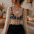 Spiderweb Crochet Top Pattern - Custom Size